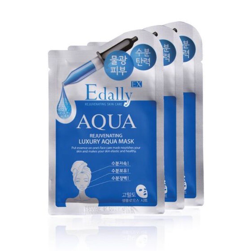 Mặt nạ cung cấp khoáng chất Edally - Rejuvenating Luxury Aqua Mask - Trắng