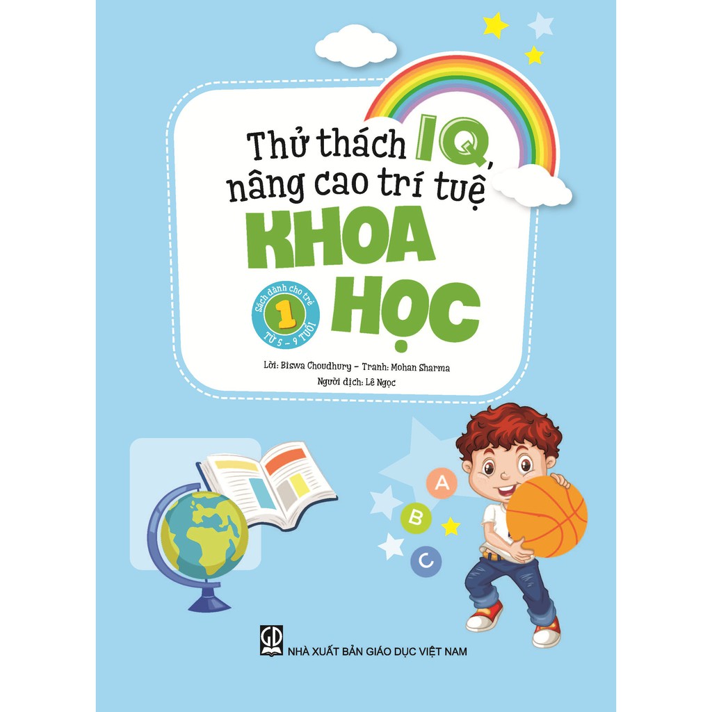 Sách - Thử thách IQ nâng cao trí tuệ - Khoa học (bộ 2 cuốn Tập 1+ 2)