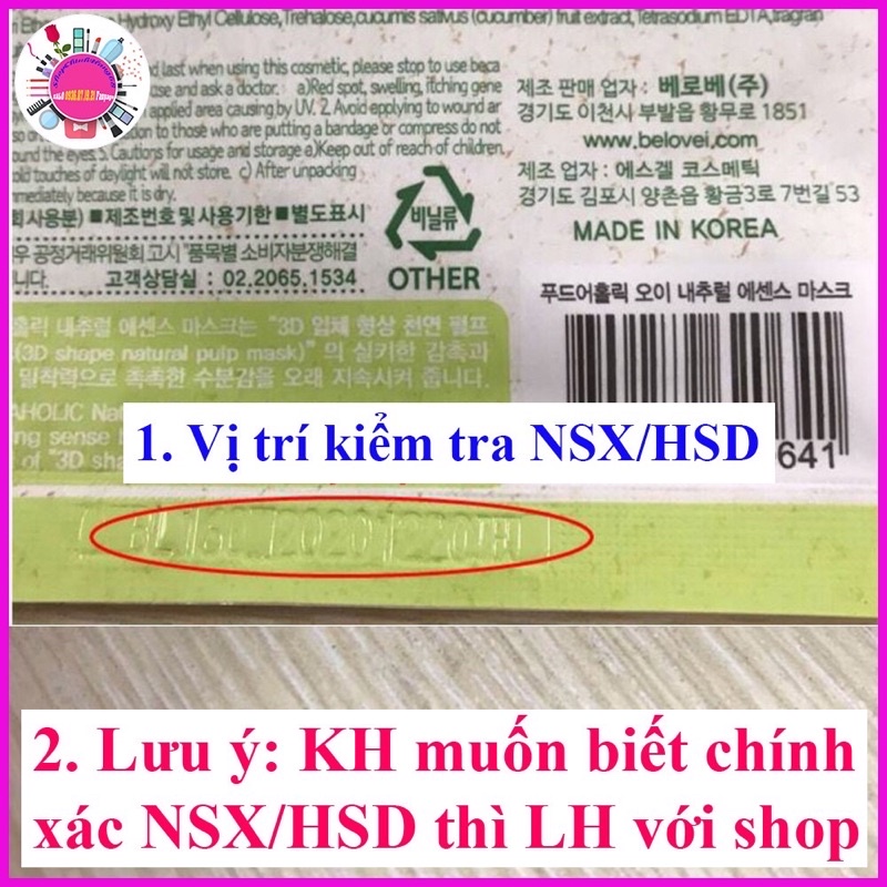 (Mặt lạ 3D) foodaholic 16 vị hoa quả trái cây Hàn quốc | BigBuy360 - bigbuy360.vn