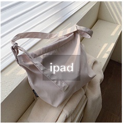 Túi đeo chéo nữ buộc dây vải canvas túi đeo vai đi học đi chơi phong cách hàn quốc