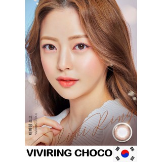 < Hàng mới về > [VIVIRING CHOCO] OLENS Contact lens xuất xứ korea 100% tại Hàn Quốc (Hsd 1 month) "비비링 초코" 한국