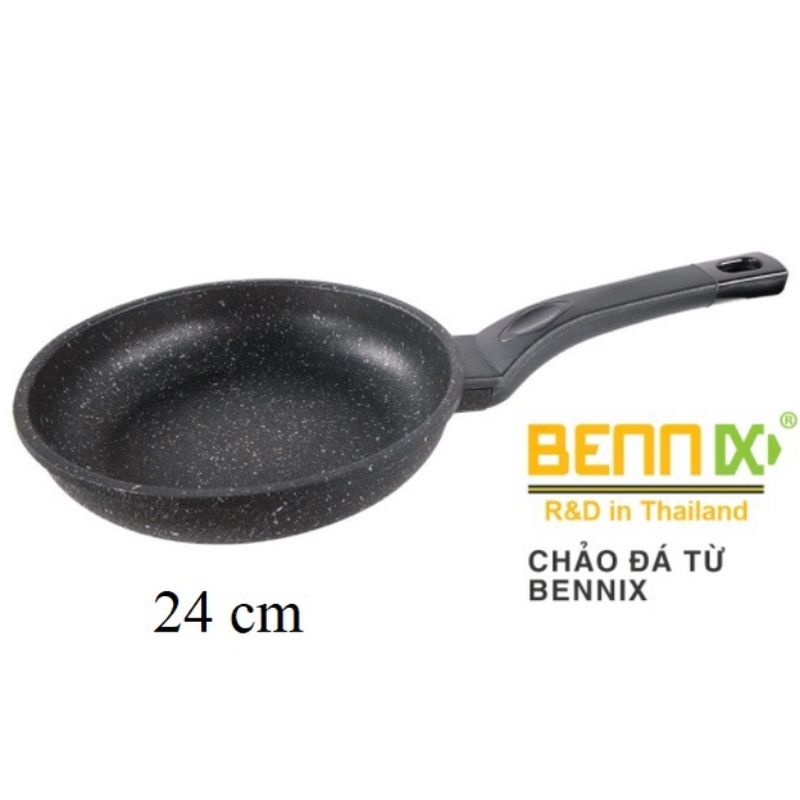 CHẢO ĐÁ ĐÁY TỪ BENNIX TERRA SIZE 24,26,28,30 HÀNG CHÍNH HÃNG BAO LỖI ĐỔI