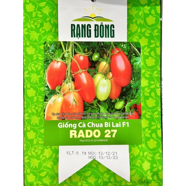 Hạt Giống Cà Chua Bi Lai  Nảy Mầm Cực Chuẩn