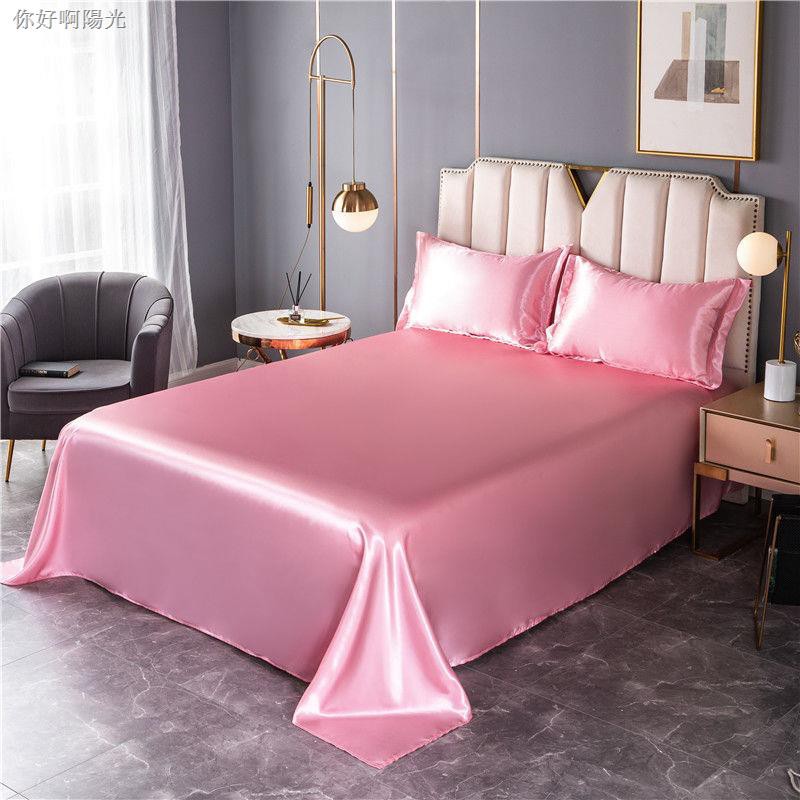 Bộ Chăn Ga Và Vỏ Gối Bằng Lụa Satin Chất Lượng