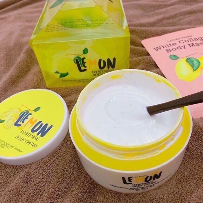 Kem lemon chanh kích trắng da