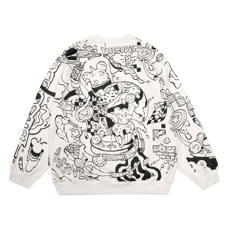 Áo Swearter Uncover Doodle