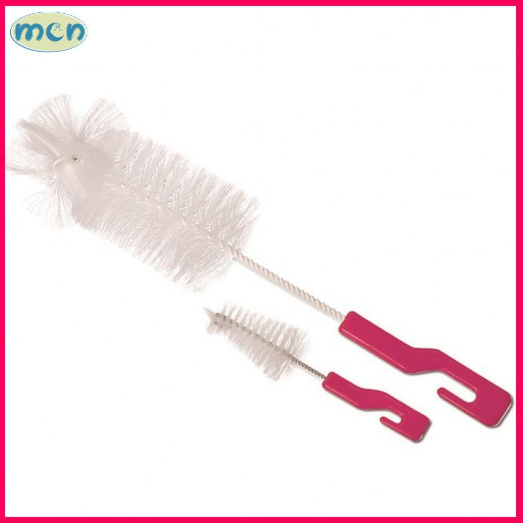 cọ bình sữa cho bé - 2 chi tiết - làm sạch toàn diện trong bình