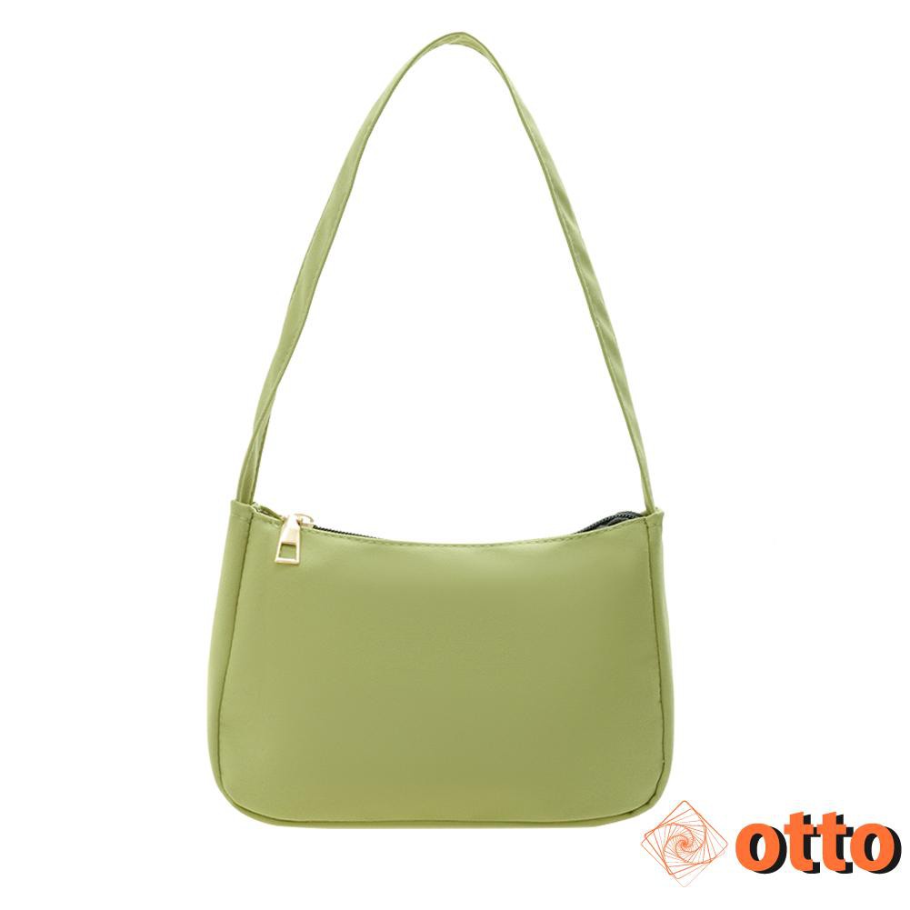 Fashion Solid Color Top-handle Clutch Women Casual Nylon Shoulder Bag Travel Street Underarm Totes