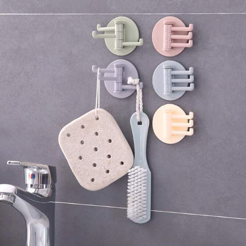 Móc treo khăn ba nhánh gắn tường tiện dụng