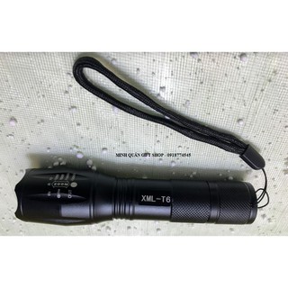 Đèn pin siêu sáng  XML-T6 , pin sạc