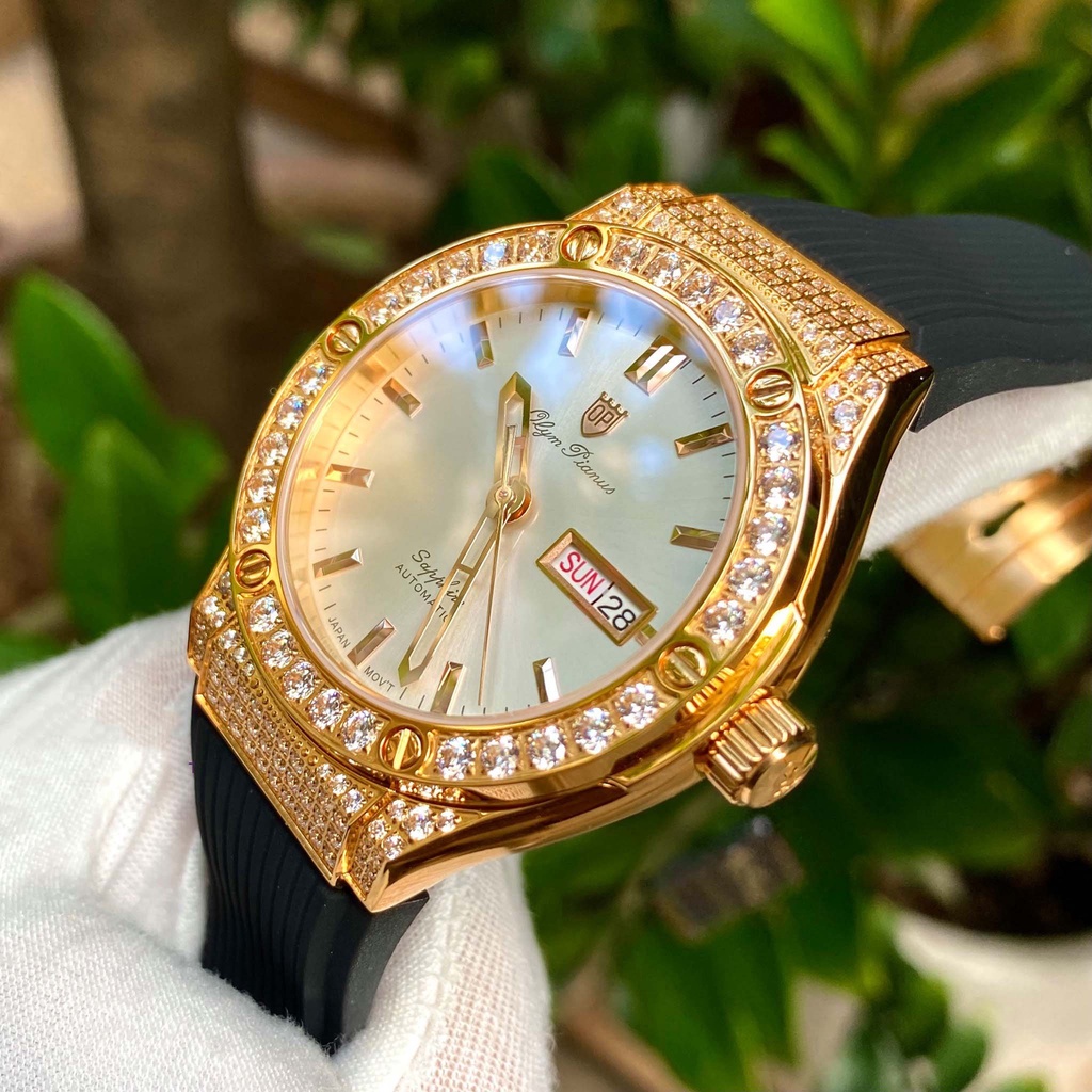 Đồng Hồ Nam OLYM PIANUS OP990-45 Classic Fusion Chính Hãng Tặng Dây Da Cao Cấp