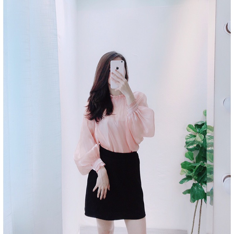 ÁO SƠ MI NỮ CÁNH DƠI HÀNG THIẾT KẾ