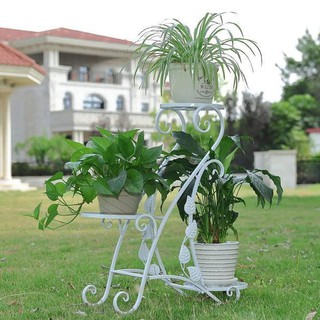 Kệ sắt để cây cảnh 3 tầng 3 chậu