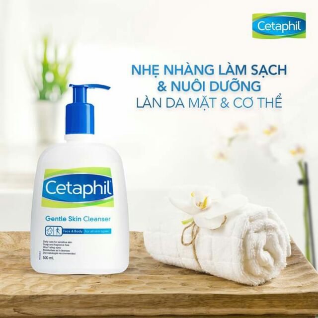 Sữa rửa mặt Cetaphil 500ml