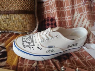 Giày ulzzang dáng vans có ảnh thật (SẴN BLUE 40)