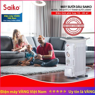 Máy sưởi dầu Saiko OR-5211T