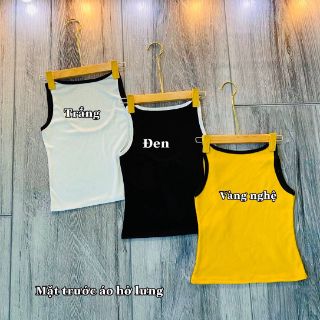 Áo ba lỗ khoét lưng sâu
