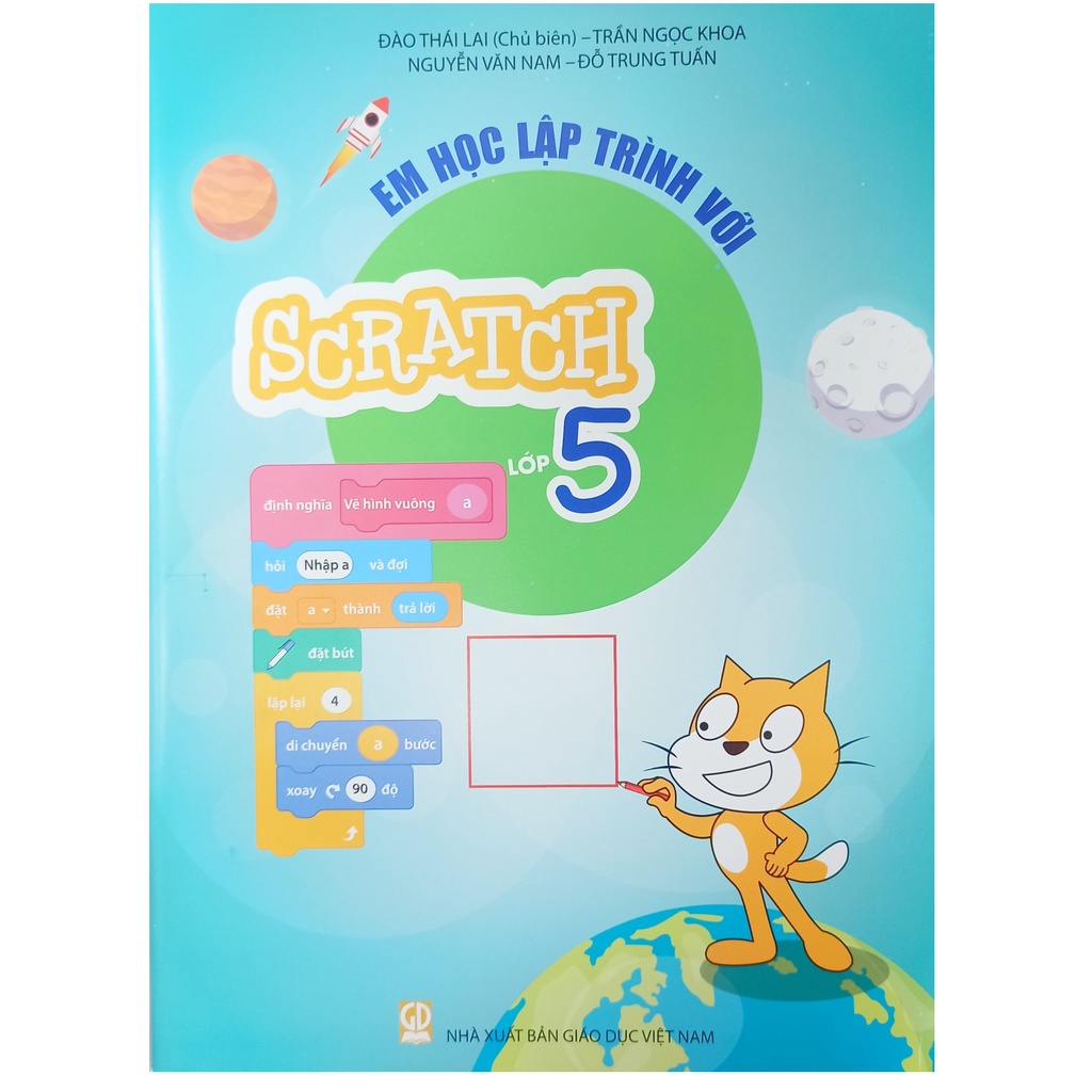 Sách - Em học lập trình Scratch lớp 5