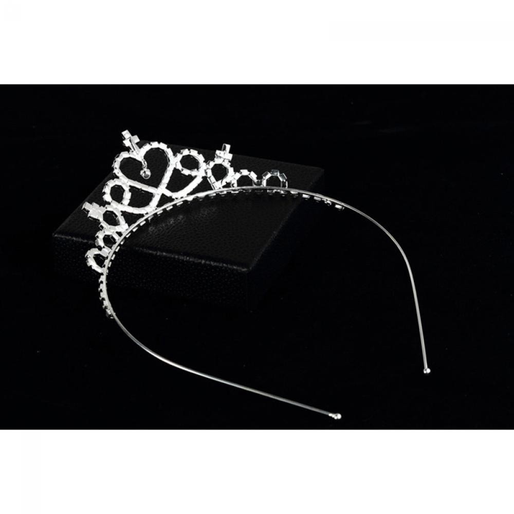 Osier Princess Party Bridal Crown Crystal Diamond Tiara Hair Hoop Headband Baby Girls