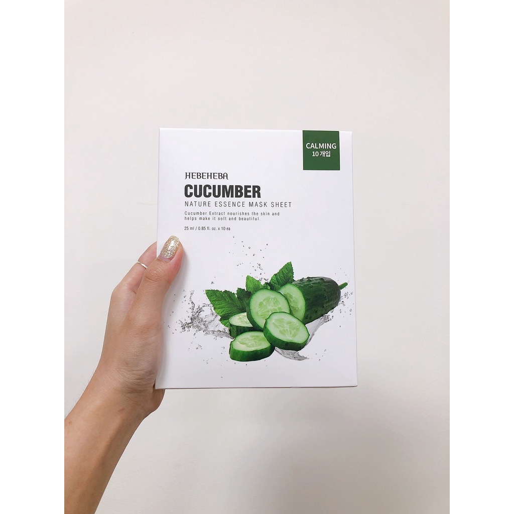 Hộp 10 Miếng  Mặt Nạ Dưỡng Da Hebeheba