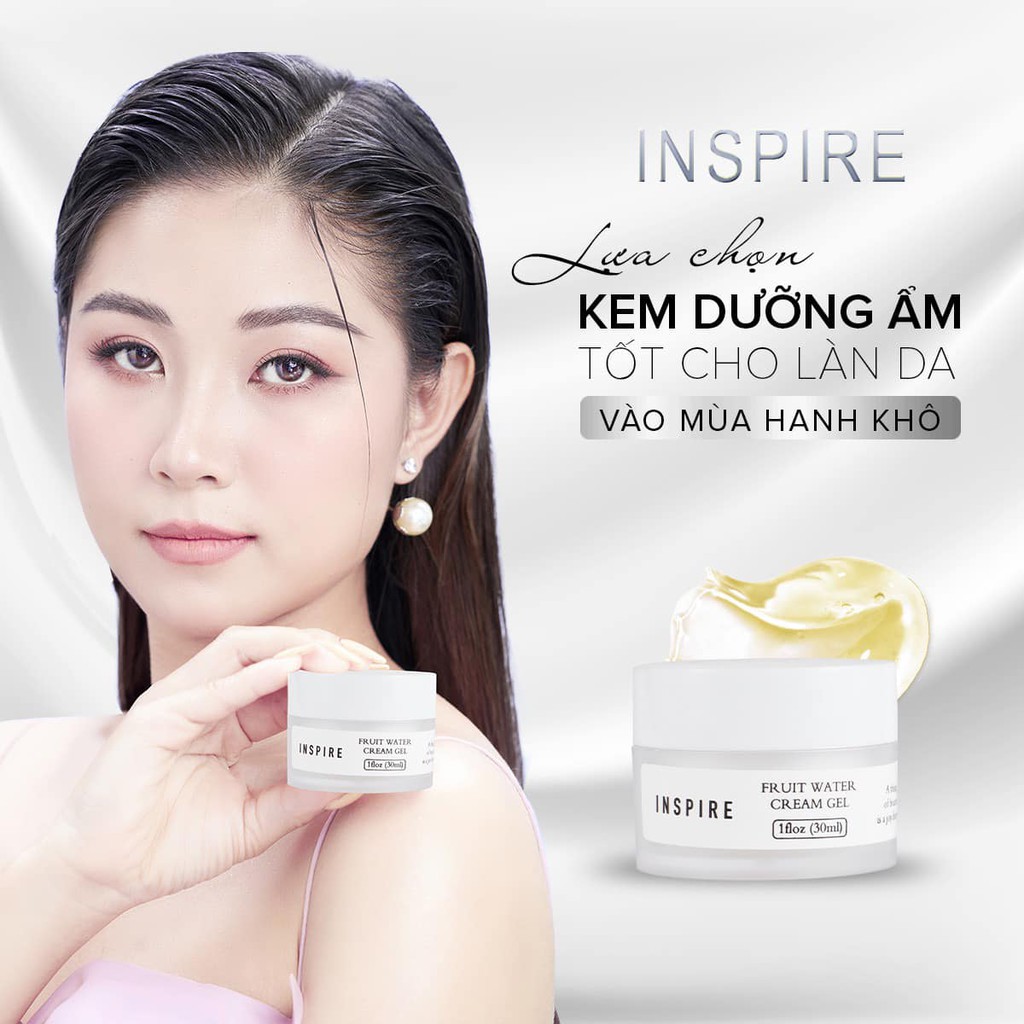 Kem Dưỡng Ẩm Dưỡng Da Chuyên Sâu INSPIRE Fruit Water Cream Gel 30ml