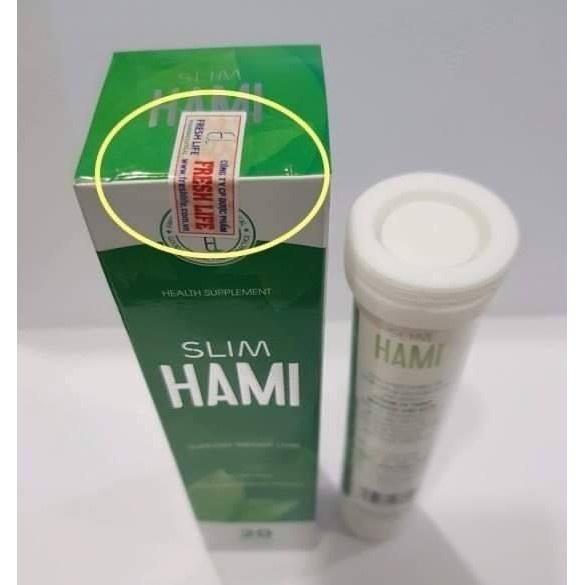 Viên Sủi Slim Hami Chính Hãng Giảm Cân Nhanh Cấp Tốc