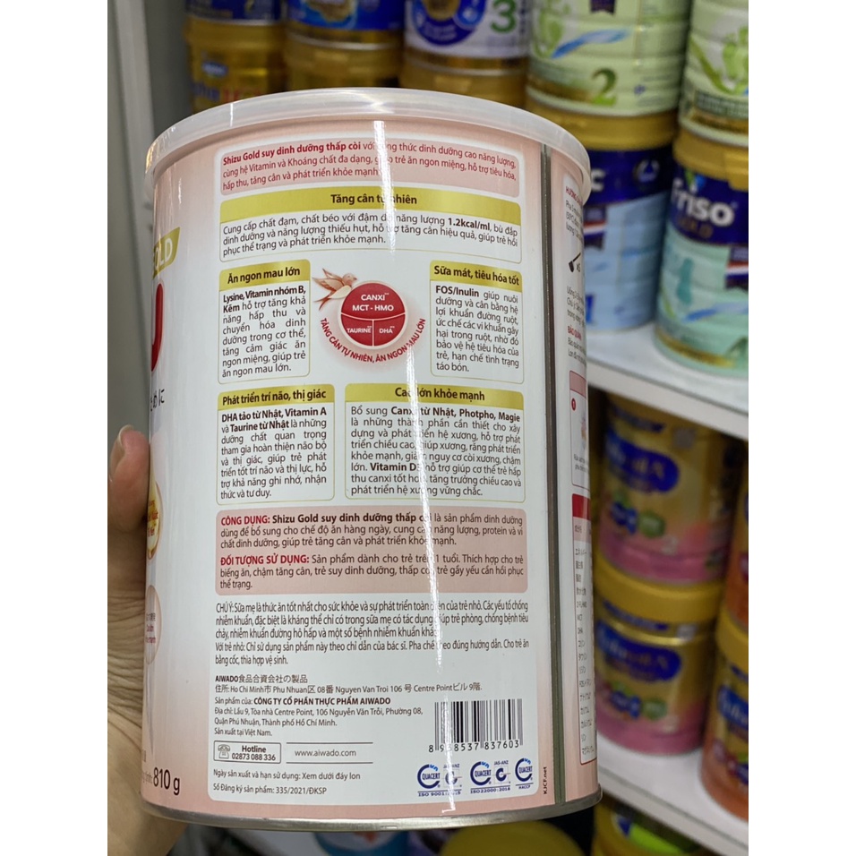 SỮA BỘT AIWA- THÂN KHỎE TÂM AN LON 810GR