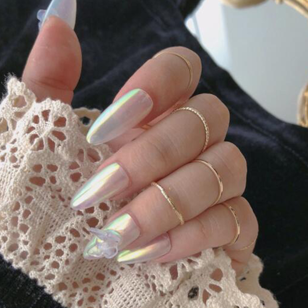 Set 10 Nhẫn Đeo Khớp Ngón Tay Kim Loại Đơn Giản Thời Trang Hàn Quốc Cho Nữ