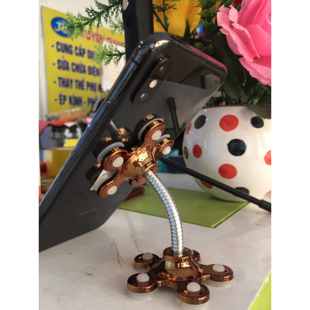 Giá Đỡ Điện Thoại💝Siêu Hút, Siêu Dính💝Giá Đỡ Hình Bông Hoa Cực Hot | BigBuy360 - bigbuy360.vn
