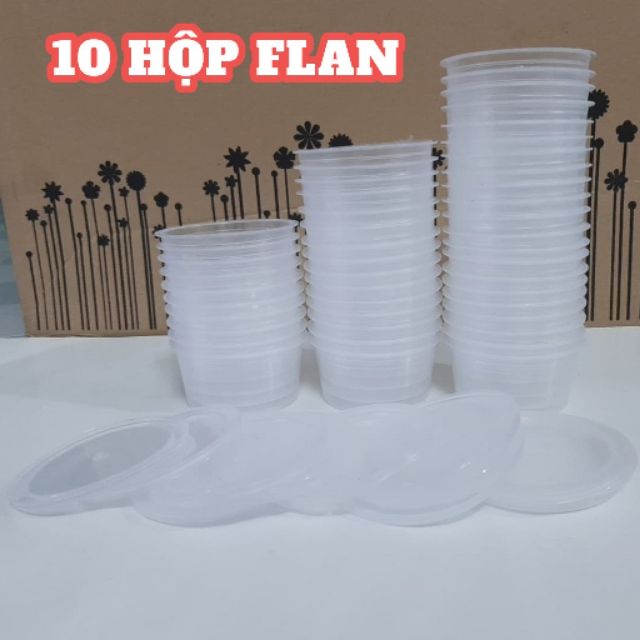 10 Hủ Flan Nhí (40ml) đựng flan, nước sốt