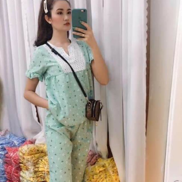 Set hoa nhí lững babydoll