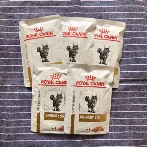 Combo 8 hạt ướt Royal Canin và hạt khô cho mèo bị bệnh sỏi thận Royal Canin Urinary S/O