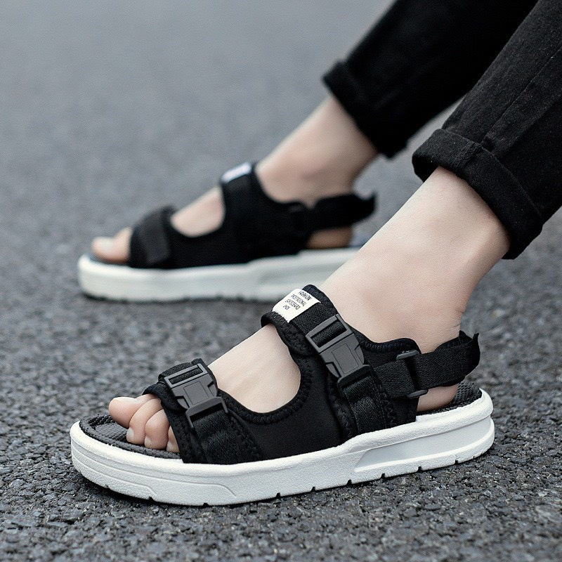 Dép Sandal Nam Nữ 2 Quai Khóa Bấm Pro Dép quai hậu học sinh trẻ trung