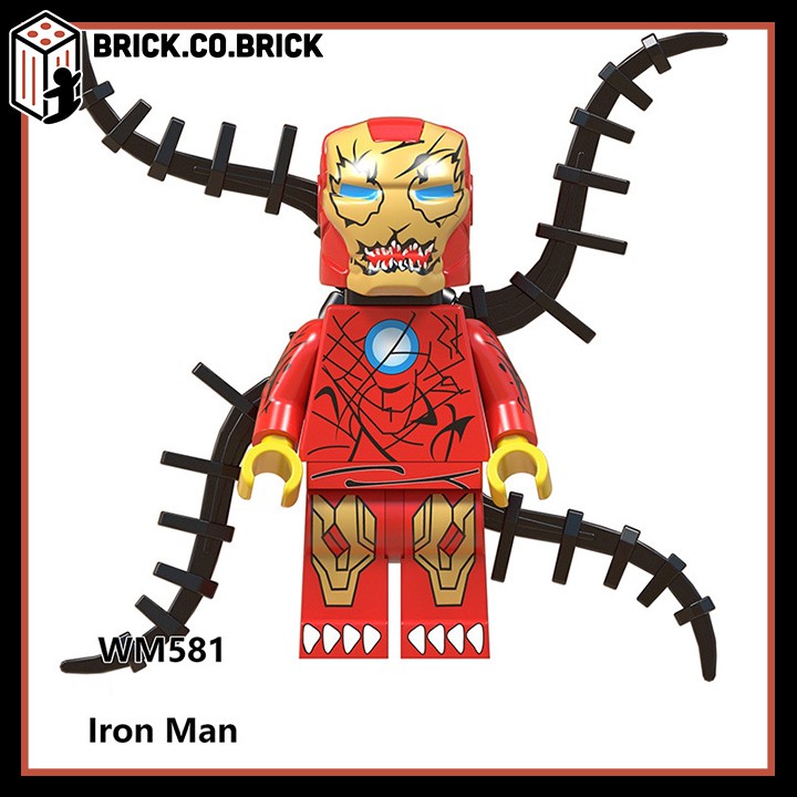 WM6044 - Đồ chơi lắp ráp minifigure và non lego siêu anh hùng - mô hình Super Heroes Marvels/ DC Comics: Spider Man