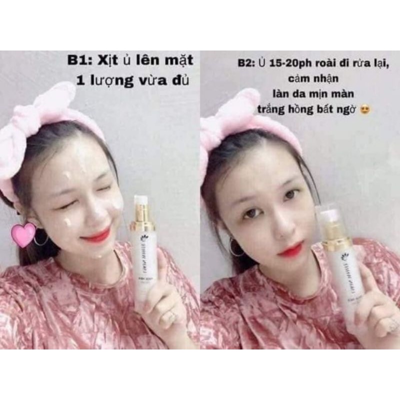Ủ KÉN TẰM LSKIN ĐAN THY_100% Từ Thiên Nhiên, Giúp Dưỡng Trắng Da Mặt | BigBuy360 - bigbuy360.vn