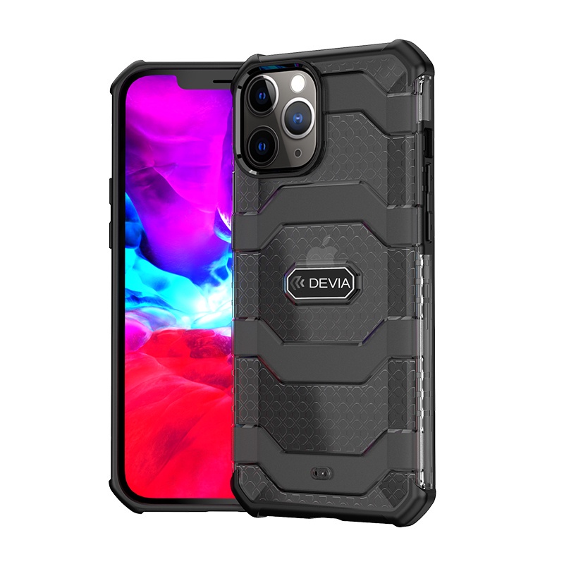 Ốp lưng devia chống sốc iPhone 13, 13 Pro, 13 Pro Max viền mềm nam tính Vanguard Shock Proof Case