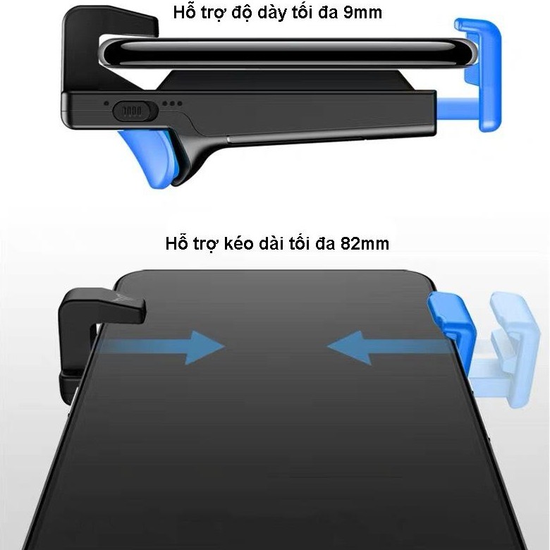 BỘ 2 Nút Bắn Flydigi Stinger Pro Chơi Game Cực Nhanh, Chuẩn Xác Cho Game PUBG, ROS, Free Fire, BH 6 Tháng