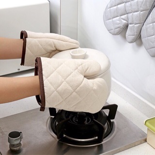 Mua Găng tay vải  bao tay vải dày dùng cho lò nướng  nấu ăn