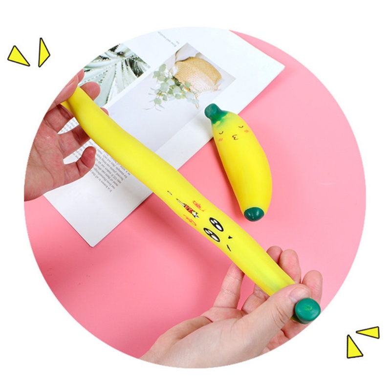 Đồ Chơi Quả Chuối Bằng Silicone Sống Động Chống Căng Thẳng