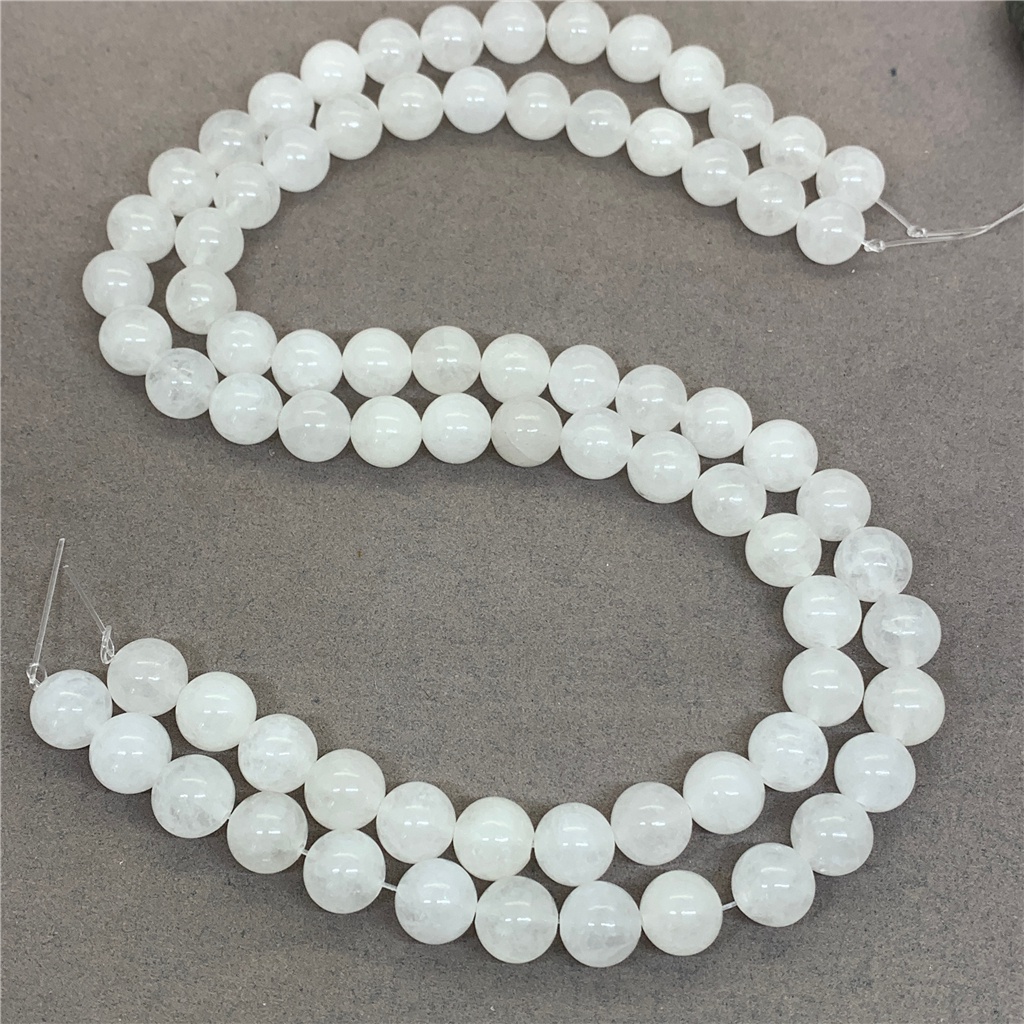 Chuỗi Hạt Đá Tự Nhiên 4-14mm Dùng Để Làm Đồ Trang Sức Thủ Công