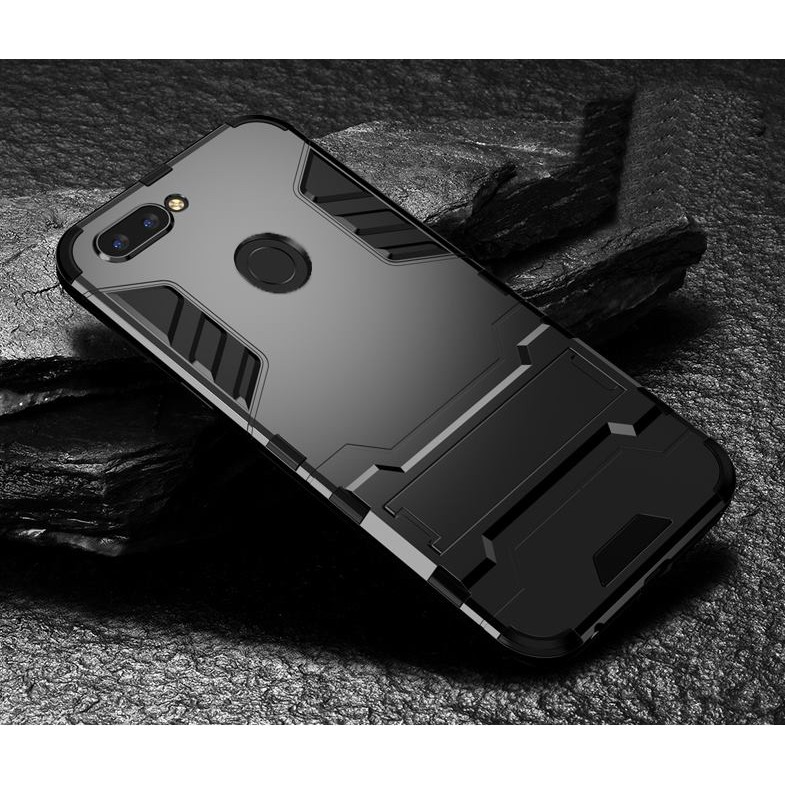 ỐP Xiaomi Mi 8 Lite CHỐNG SỐC Iron đen