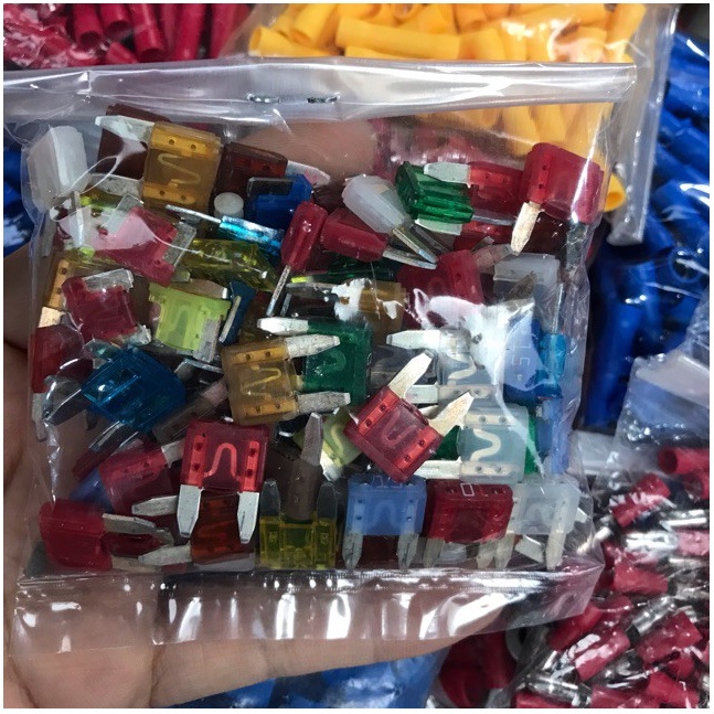 Bộ 10 Cầu Chì Chân Nhỏ Hàng Mới