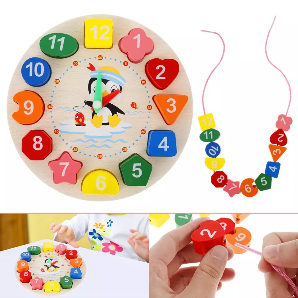 Trọn Bộ 8 Món Đồ Chơi Giáo Dục Bằng Gỗ Cho Bé Từ 1 Đến 4 Tuổi Rèn Luyện Kỹ Năng Toàn Diện,Đồ Chơi Trẻ Em