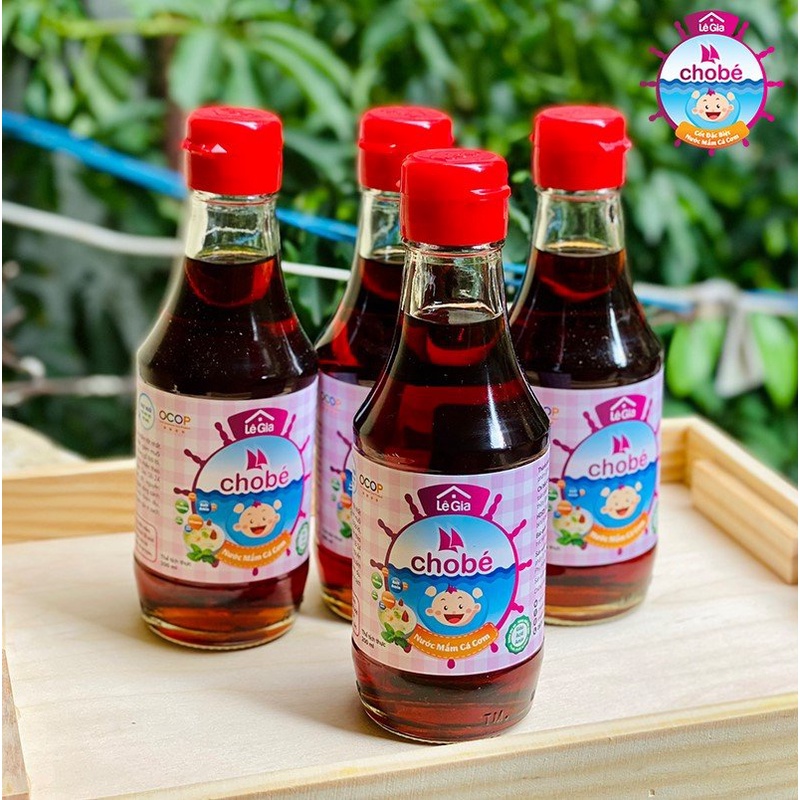 Nước mắm cho bé -Nước mắm Lê Gia cho bé ăn dặm bổ dưỡng giúp ăn ngon hơn 60ml/200ml Date 2023