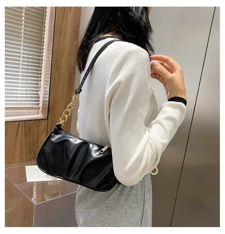 Túi JASMIN NOIR Thiết Kế Đeo Chéo Vai Chất Liệu Da Pu Thời Trang Dành Cho Nữ