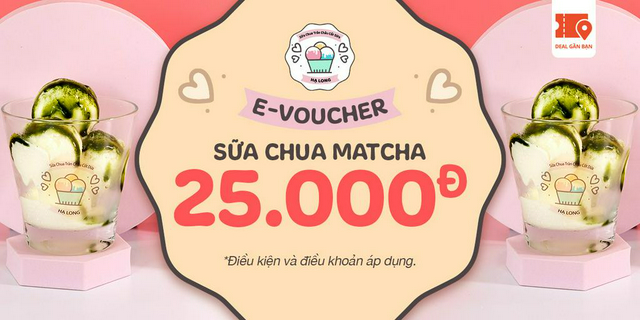 E-Voucher Sữa chua matcha tại SCTC cốt dừa Hạ Long