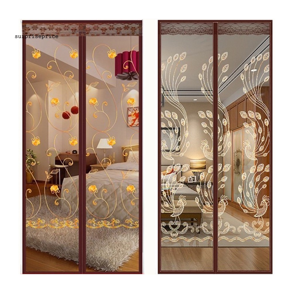 Rèm cửa sổ chống muỗi dạng lưới nam châm có đai dán nhanh tiện lợi