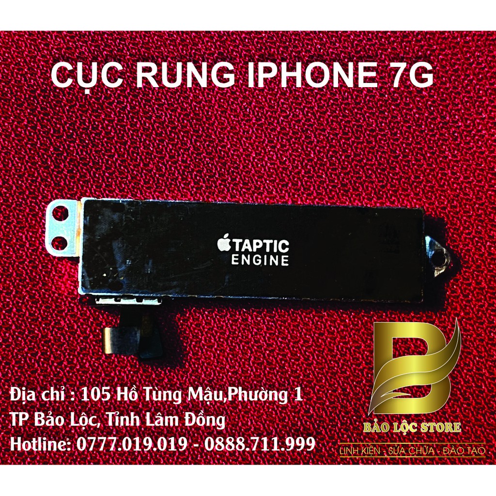 Cục rung iphone 7G zin theo máy