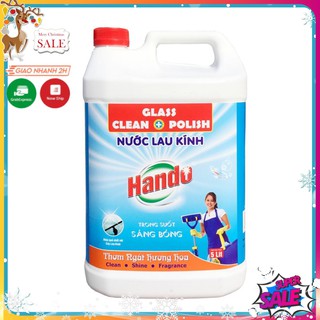 Nước lau kính Hando 5L hương bạc hà