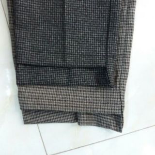 Quần baggy đen co giãn( ảnh thật)